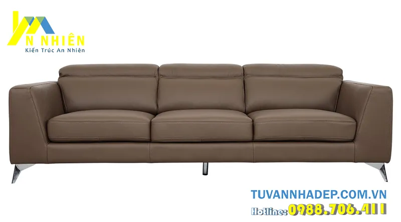 sofa màu nâu đơn giản
