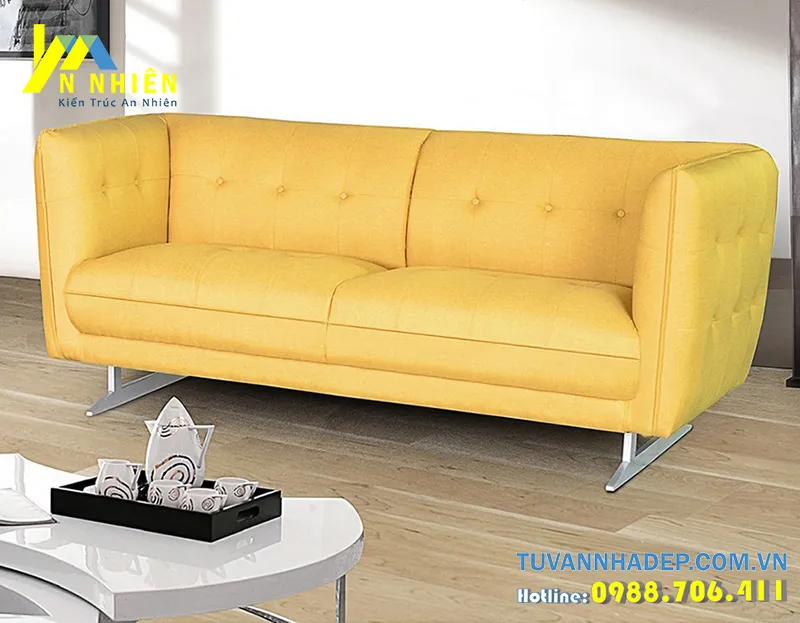 sofa màu vàng từ thái lan
