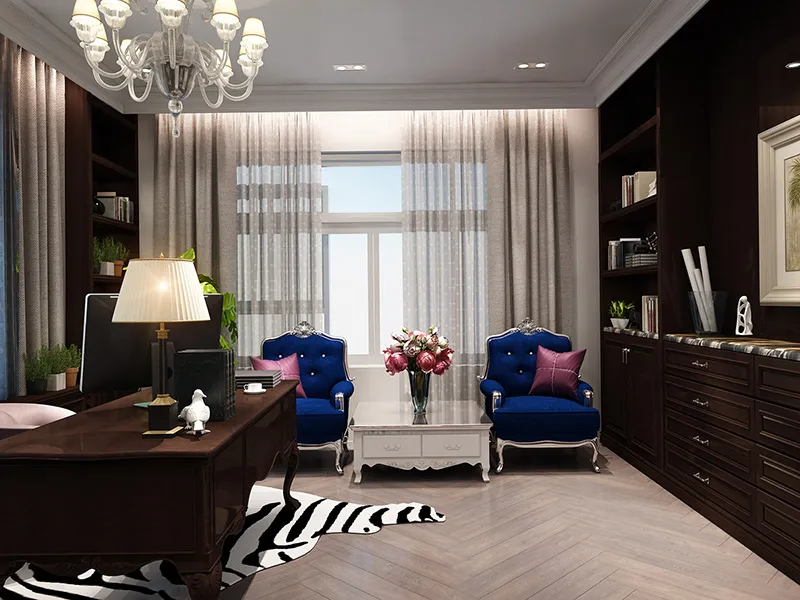 kết hợp với bộ ghế sofa phong cách châu âu