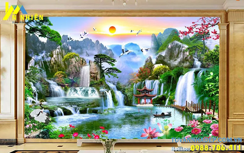bức tranh hợp với tuổi giáp dần mệnh thủy