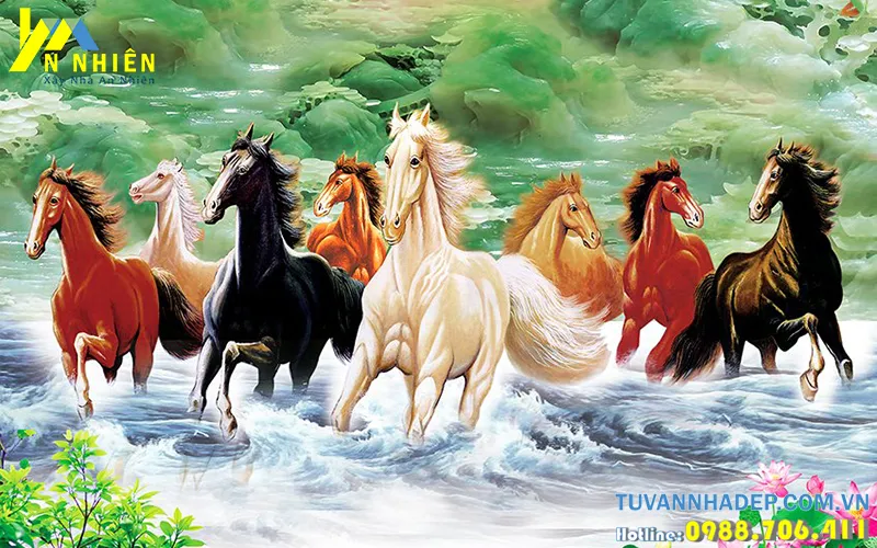 mẫu tranh mã đáo thành công