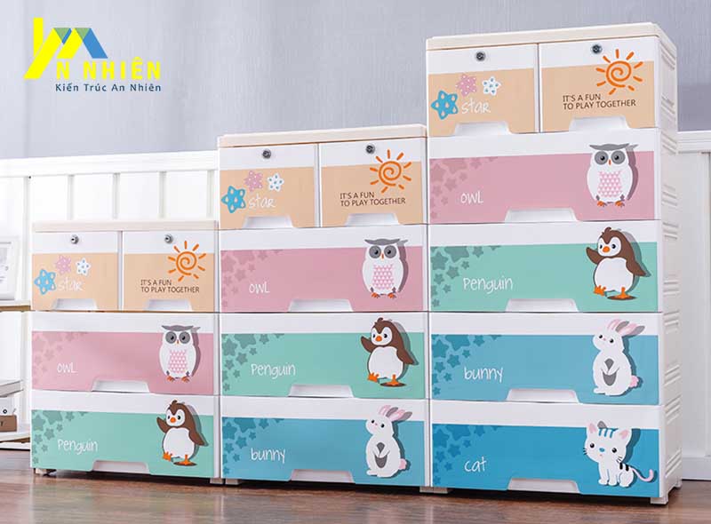 tủ xếp ngăn gọn gàng