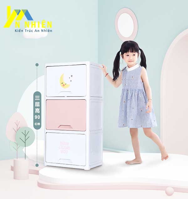 tủ nhỏ cho bé gái