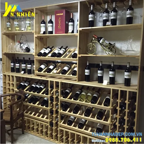 giá trị rượu vang rất lớn vì thế việc sắp xếp, cất giữ cần hết sức cẩn thận để đảm bảo chất lượng
